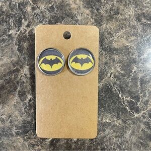 Batman Earrings New